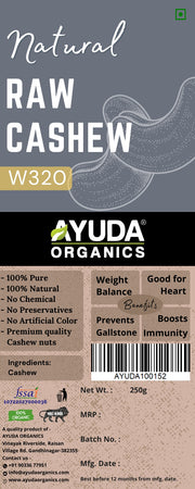 Ayuda Organics Cashew (Kaju W320)