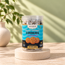 Millet Jaggery Coconut bites Cookies