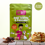 Chocolate Ragi Waffle & Pancake