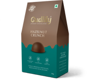 Hazelnut Crunch Jaggery Chocolate