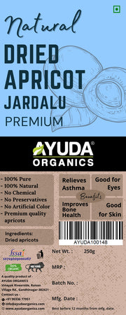 Ayuda Organics Turkish Dry Apricot (Turkel)