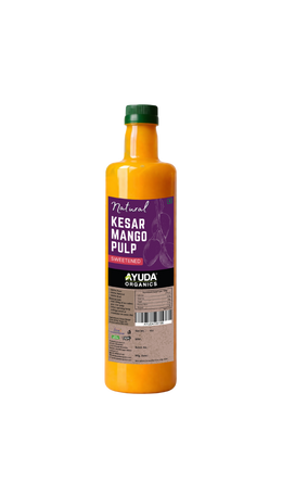 Organic Kesar Mango Pulp