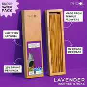Natural Incense Refill pack - Lavender
