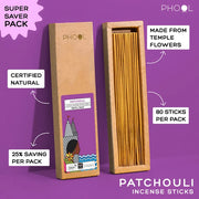 Natural Incense Refill pack - Patachouli