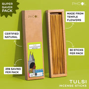 Natural Incense Refill pack - Tulsi