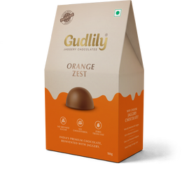 Orange zest Jaggery Chocolate