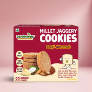 Ragi & Almond Cookies