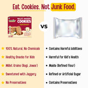 Ragi & Almond Cookies
