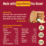 Ragi & Almond Cookies