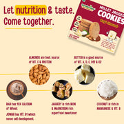 Ragi & Almond Cookies