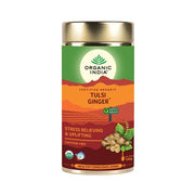 Organic India Tulsi Ginger - Caffeine Free Tin
