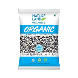 Natureland Organics Urad Split (Urad Black Dal)