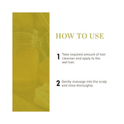 Khadi Naturals Honey & Vanila Hair Cleanser